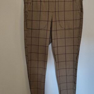 Torrid Tan Checkered Leggings